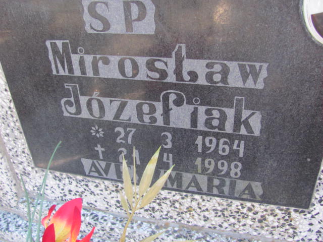 Grób Mirosław Józefiak