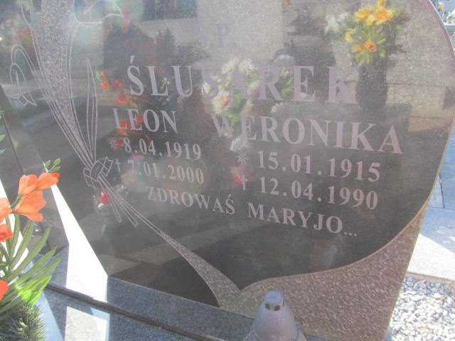 Leon Ślusarek 1919 Sławno Gmina - Grobonet - Wyszukiwarka osób pochowanych