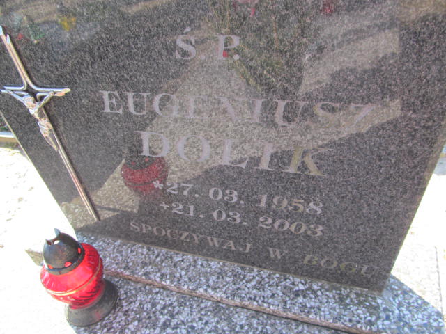 Grób Eugeniusz Dolik